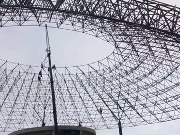 古交篮球馆球形网架厂家价格